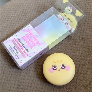 The Crème Shop Bubble Mates Macaron Lip Balm, Lip Balm Birthday Sugar Cookie